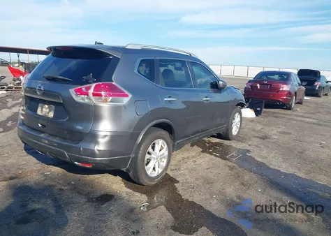 2015 Nissan Rogue Sv from USA, damaged, VIN KNMAT2MT9FP530379